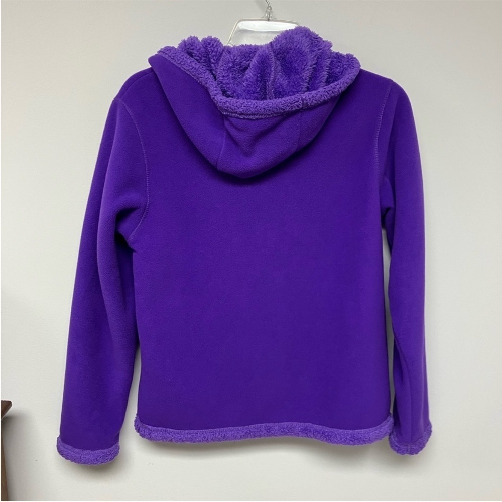 Purple Fleece Women's Jacket - Picture 2 of 3